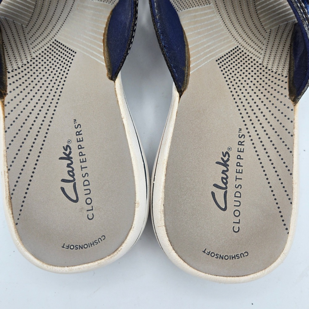 Clarks Cloudsteppers Women's Adjustable Thong San… - image 4